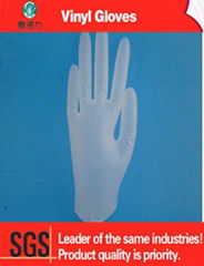 powder free disposable pvc gloves