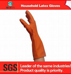 rubber household gloves for washing dishes