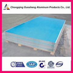 PE/PVDF painted marine grade aluminium 5083 aluminum sheet for shipbuilding