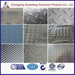 High quality tread aluminum sheet of checker/diamond sheet 3003/5005//5182/decor