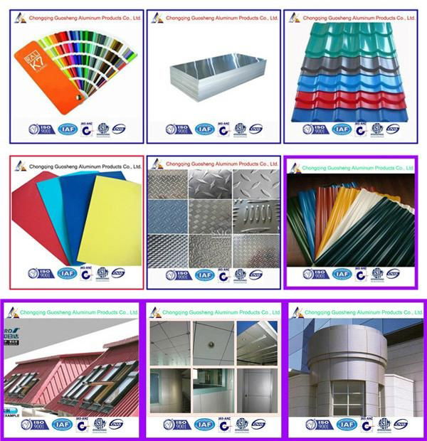 Best quality aluminum sheet metal roofing cheap price 2