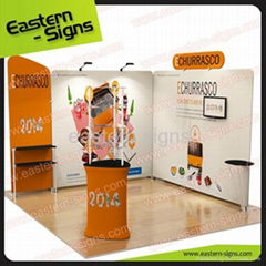 advertising tension fabric display 