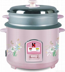 Helicopter lifted rice cooker