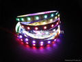 5050 rgb flexilbe 60led apa102 led strip streifen 3