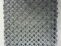 Black Plastic Floor Mat