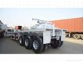 2014Hot selling 3 axle flatbed container semi trailer 3