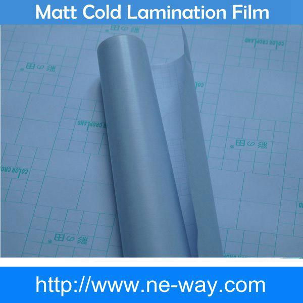 glossy pvc cold lamination film