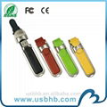 Customized Colorful Leather USB Flash Drive  1