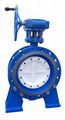 Flange type flexible butterfly valve 1