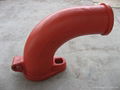 DN125 Concrete Pump Pipe with SK flange for urban construction 4