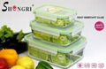 Rectangle Storage Container  with Plastic Lid