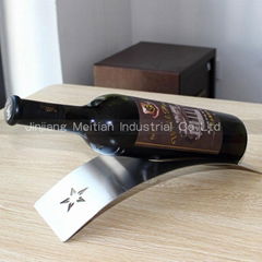 Stainless steel wine rack