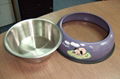 China Top cheapest Stainless steel pet bowl pet feeder  1