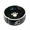 HOt selling stainless steel iron and ceramic pet bowls