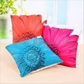 40cm Square Floral printing decorative pillow 1