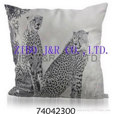 Top quality digital wild animal printing pillow