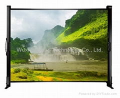 table projection screen