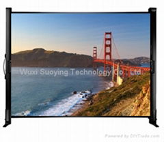 table projection screen