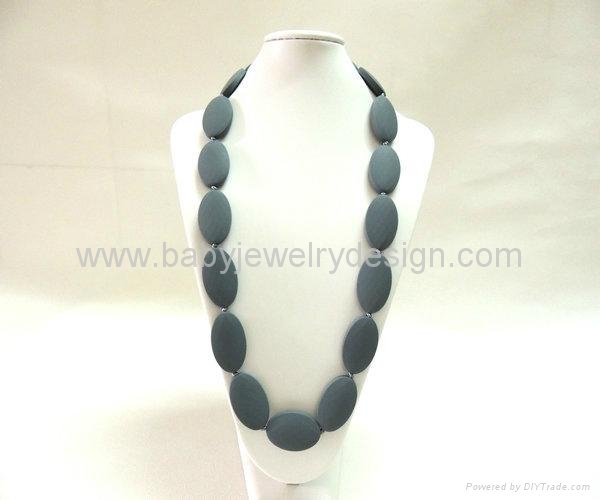 silicone teething necklace for mom 4