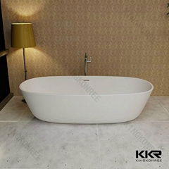 Acrylic Solid Surface Freestanding Bathtub