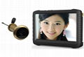 5.8G Wireless Door Peephole Camera with DVR(No-interference frequency,100m range