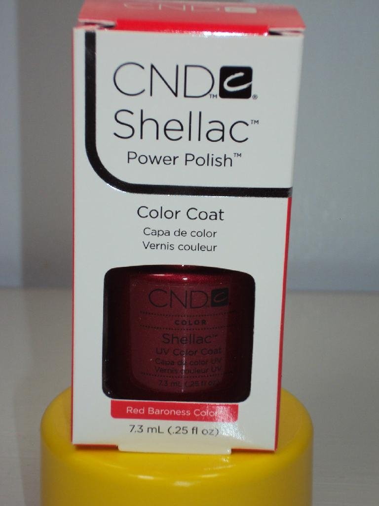 CND Nail Shellac UV Gel Nail Color Polish Mother of Pearl .25 oz
