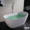 Wholesale Hotel Project Commercial Freestanding Solid Surface Bathtub 2