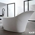 Wholesale Hotel Project Commercial Freestanding Solid Surface Bathtub 4