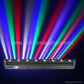 8pcs 10W LED Linear Moving Head Bar