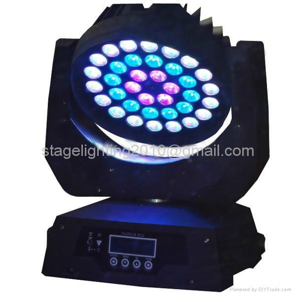 Good Quality36*10W RGBW 4in1 LED Zoom Moving Head Light 2