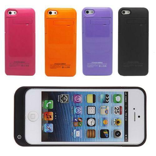 New 2200mAh External Battery Backup Case Charger Pack Power Bank for iphone5 5s