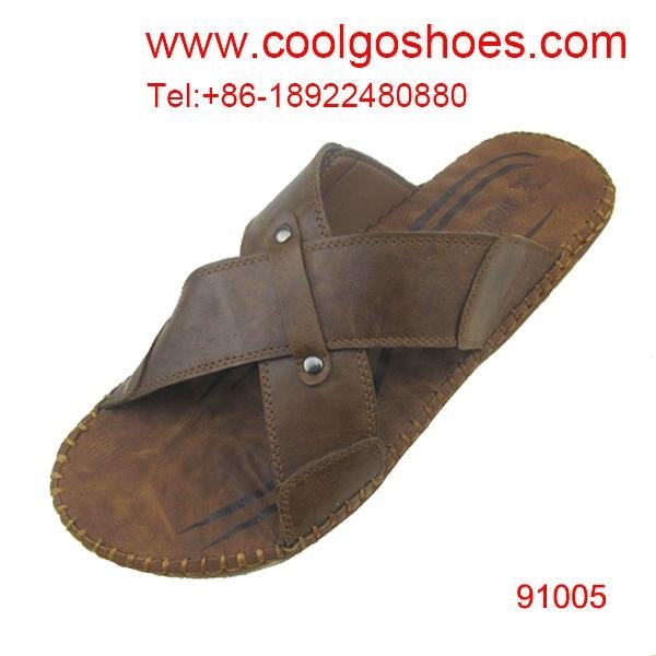 china leather beach slipper manufacturers & suppliers