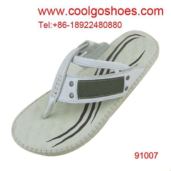 mens leather flip flop shoes wholesale