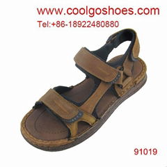 wholesale best casual leather men sandals