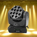 12x10W RGBW Cree Beam LED Moving Head 1