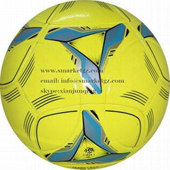 Laminated PU soccer ball football