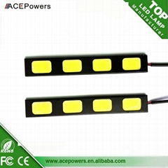 New and High Power 12V 14cm 17cm Daytime Running Light COB Car LED Lights