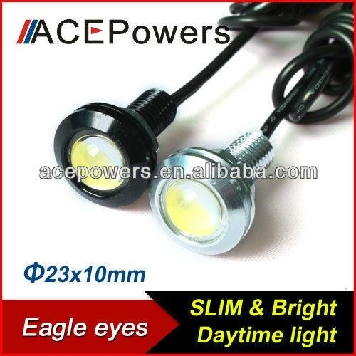 D23*H10 MM 1.0W DRL SERIES CAR LED EAGLE EYE HID LIGHTS USE FOR HEADLIGHT