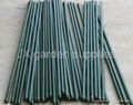 plastic coated metal garden stake 2