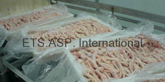 Frozen Grade 'A' Processed Chicken Feet