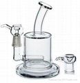 Factory price glass smoking pipe glass bong 1