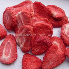 Wholesale Cheap Freeze Dried Strawberries Slice as Healthy Fruit Snacks