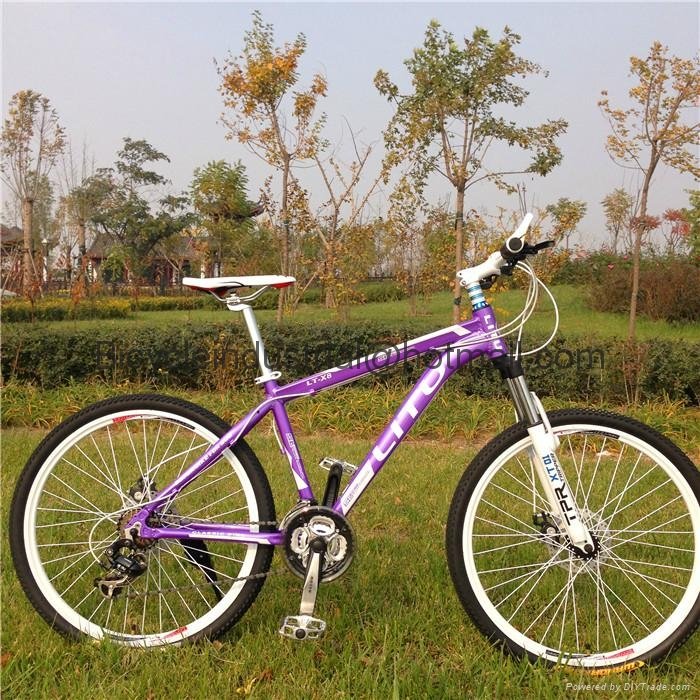DHL Free shipping 2014 new cool mtb with disc brake fork suspension 2