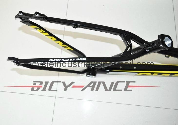 MTB bike frame black with yellow color 26*16/18 inch 5