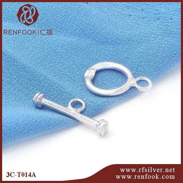 Renfook 2014 hot sale factory direct sale sterling silver lobster clasp for diy 3