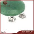 Renfook wholesales 925 sterling silver flower cap for pearl for diy 3