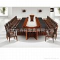 Solid wood conference table 1