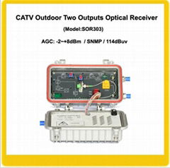 CATV Optical Receiver 2output