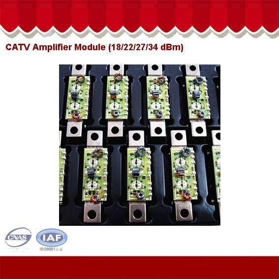 CATV Amplifier Module 750MHz 860MHz 18 22 27 34gain 3