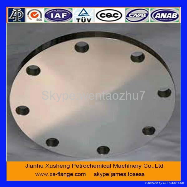 ASME B16.5 Class 400 lbs Carbon steel blind flange  2